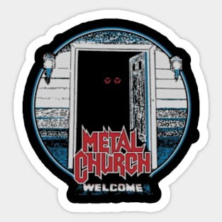 METAL CHURCH MERCH VTG Sticker